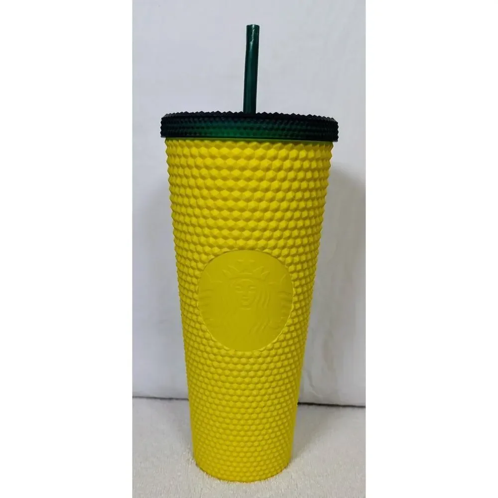 Starbucks Hawaii Exclusive 2020 Pineapple Matte Studded Tumbler Cup 24oz Venti